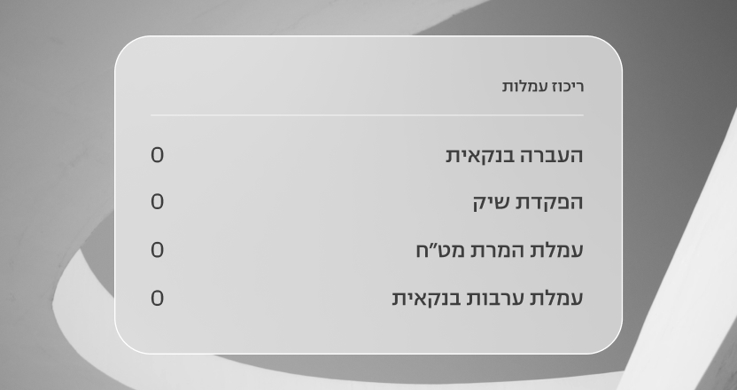 מרגישים שאתם משלמים יותר מדי עמלות לבנק שלכם? כנראה שאתם צודקים